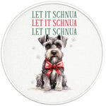 LET IT SCHNUA PEARL  WHITE CARBON FIBER TIRE COVER