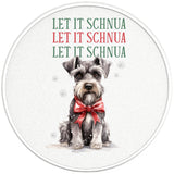 LET IT SCHNUA PEARL  WHITE CARBON FIBER TIRE COVER