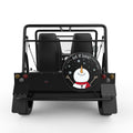 LET IT SNOW BLACK TIRE COVER FOR MOKE