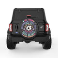LET THEM BLACK TIRE COVER