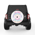 LET THEM WHITE TIRE COVER