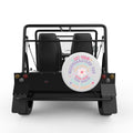LET THEM WHITE TIRE COVER FOR MOKE