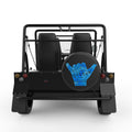 LIFE IS ALWAYS BETTER AT THE BEACH BLACK CARBON FIBER TIRE COVER FOR MOKE