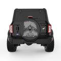LIFE IS BETTER ON THE TRAILS BLACK TIRE COVER