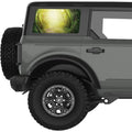 LIGHT AT THE END OF A FOREST PATHWAY QUARTER WINDOW DECAL FITS 2021+ FORD BRONCO 4 DOOR HARD TOP