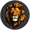 LION PEARL  WHITE CARBON FIBER TIRE COVER