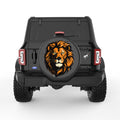 LION BLACK CARBON FIBER TIRE COVER