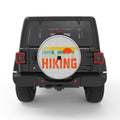 LIVE LOVE LAUGH HIKING WHITE TIRE COVER