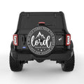 LORD PSALM BLACK TIRE COVER