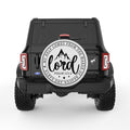 LORD PSALM PEARL  WHITE CARBON FIBER TIRE COVER