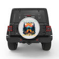LOSE MY MIND AND FIND MY SOUL SILVER CARBON FIBER TIRE COVER