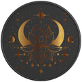 LOTUS MOON AND STARS BLACK CARBON FIBER TIRE COVER