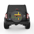 LOVE THEM ANYWAY BLACK CARBON FIBER TIRE COVER