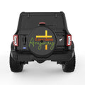 LOVE THEM ANYWAY BLACK TIRE COVER