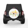 LOVE THEM ANYWAY WHITE TIRE COVER