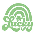LUCKY ST PATRICKS DAY RAINBOW