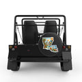 LUISIANA BLACK CARBON FIBER TIRE COVER FOR MOKE