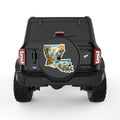 LUISIANA BLACK TIRE COVER
