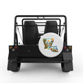 LUISIANA WHITE TIRE COVER FOR MOKE