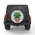 LEPRECHAUN WITH PIERCING WHITE TIRE COVER