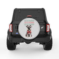 LET IT SCHNUA SILVER CARBON FIBER TIRE COVER