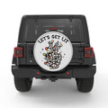 LETS GET LIT BLACK TIRE COVER