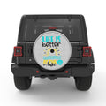 LIFE IS BETTER AT THE LAKE WHITE TIRE COVER