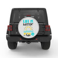 LIFE IS BETTER AT THE LAKE BLACK TIRE COVER