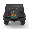 LITTLE RAY OF SUNSHINE BLACK CARBON FIBER TIRE COVER