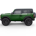 LONG BODY DOOR SIDE STRIPES SIDE GRAPHIC DECAL FITS 2021+ FORD BRONCO 2 DOOR