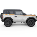 LONG BODY DOOR SIDE STRIPES SIDE GRAPHIC DECAL FITS 2025 FORD BRONCO 2 DOOR