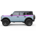 LONG BODY DOOR SIDE STRIPES SIDE GRAPHIC DECAL FITS 2021+ FORD BRONCO 4 DOOR
