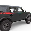 LONG BODY DOOR SIDE STRIPES DOOR DECAL FITS 2024 FORD BRONCO 4 DOOR