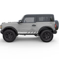 LOWER ROCKER PANEL STRIPES SIDE GRAPHIC DECAL FITS 2021+ FORD BRONCO 2 DOOR