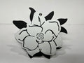 MAGNOLIA HITCH COVER FOR ANY 2 INCH RECEIVER in WHITE For Jeep Wrangler JL and JK and JT
