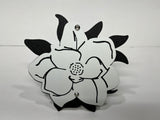 MAGNOLIA HITCH COVER FOR ANY 2 INCH RECEIVER in WHITE For Jeep Wrangler JL and JK and JT