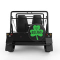 MADE IN IRELAND BLACK CARBON FIBER TIRE COVER FOR MOKE