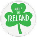 MADE IN IRELAND PEARL  WHITE CARBON FIBER TIRE COVER
