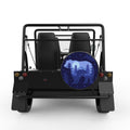 MAGICAL BEAR BLACK CARBON FIBER TIRE COVER FOR MOKE