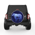 MAGICAL BEAR WHITE TIRE COVER