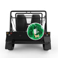 MAGICAL DEER WHITE TIRE COVER FOR MOKE