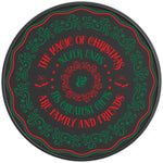 MAGIC OF CHRISTMAS BLACK CARBON FIBER TIRE COVER