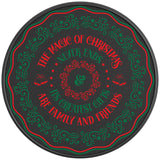 MAGIC OF CHRISTMAS BLACK CARBON FIBER TIRE COVER