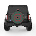 MAGIC OF CHRISTMAS BLACK CARBON FIBER TIRE COVER
