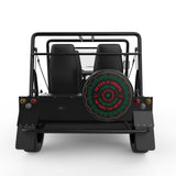 MAGIC OF CHRISTMAS BLACK TIRE COVER FOR MOKE