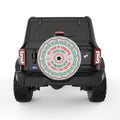 MAGIC OF CHRISTMAS SILVER CARBON FIBER TIRE COVER