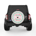 MAGIC OF CHRISTMAS WHITE TIRE COVER