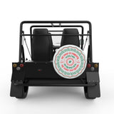 MAGIC OF CHRISTMAS WHITE TIRE COVER FOR MOKE