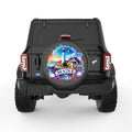 MAINE BLACK CARBON FIBER TIRE COVER