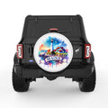 MAINE WHITE TIRE COVER
